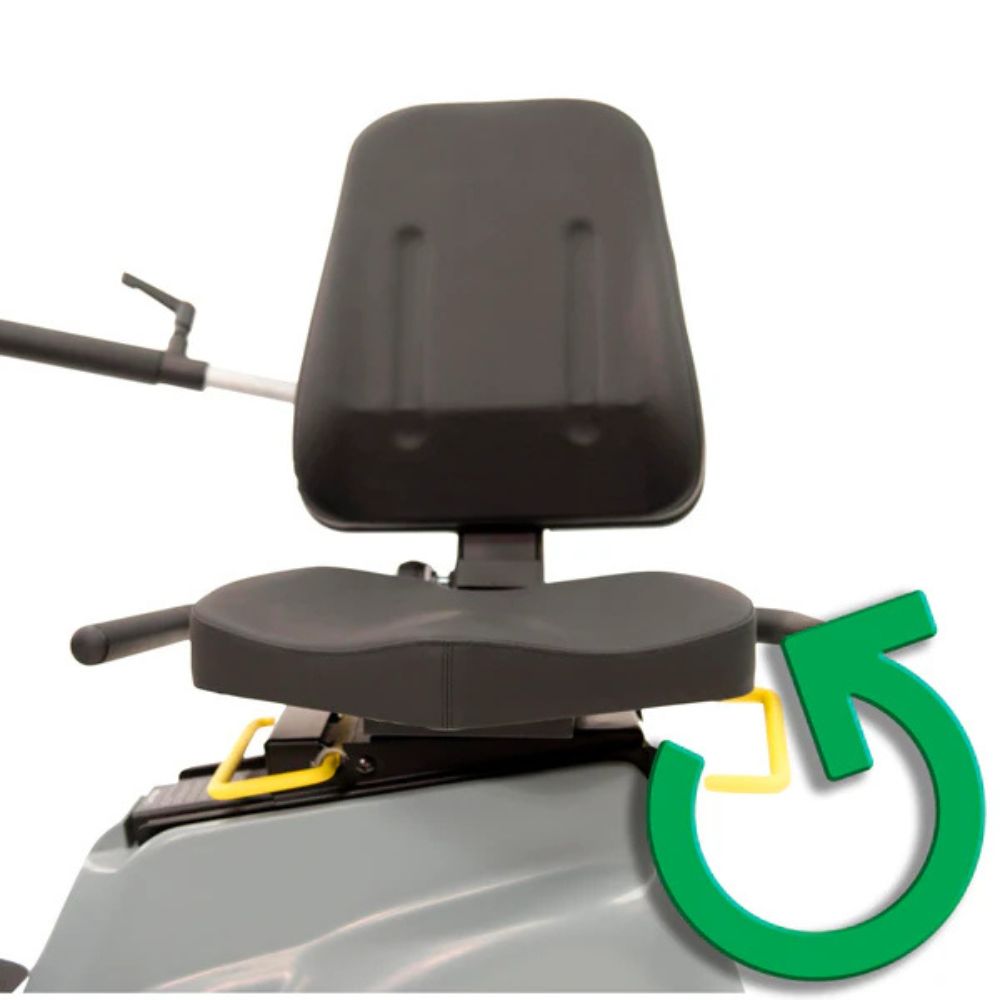 PhysioStep LXT Recumbent Linear Stepper Cross Trainer with Swivel Seat