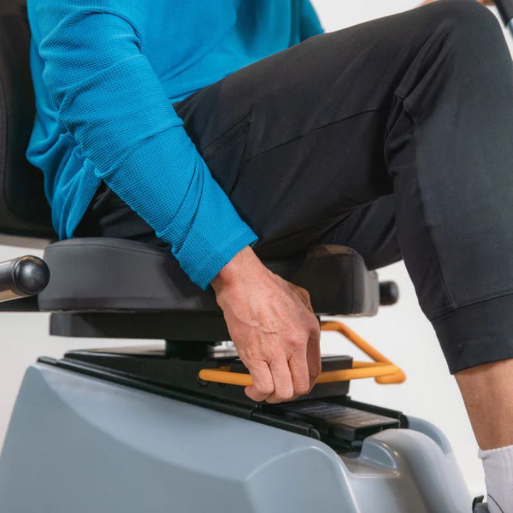 PhysioStep LXT Recumbent Linear Stepper Cross Trainer with Swivel Seat