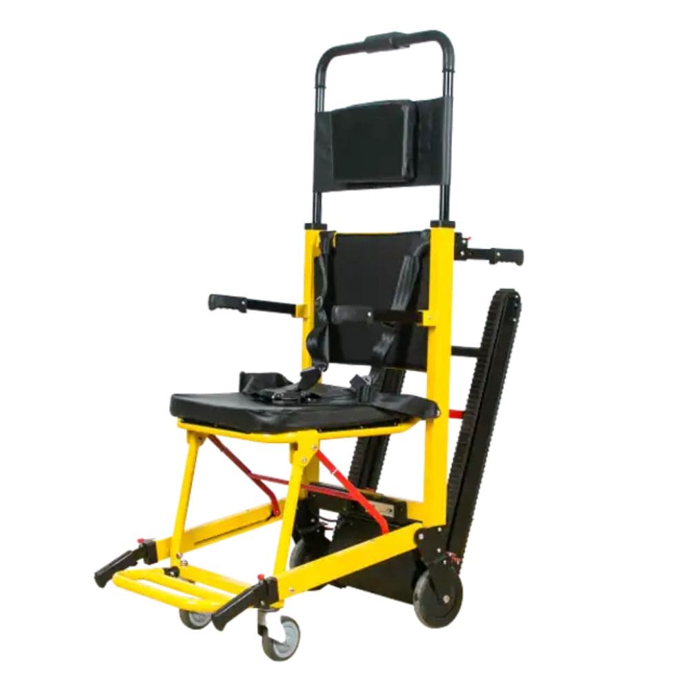 Introducing the Aluminum Lightweight Electric Wheelchair, a perfect solution for those needing a reliable and safe form of transportation for emergency situations.