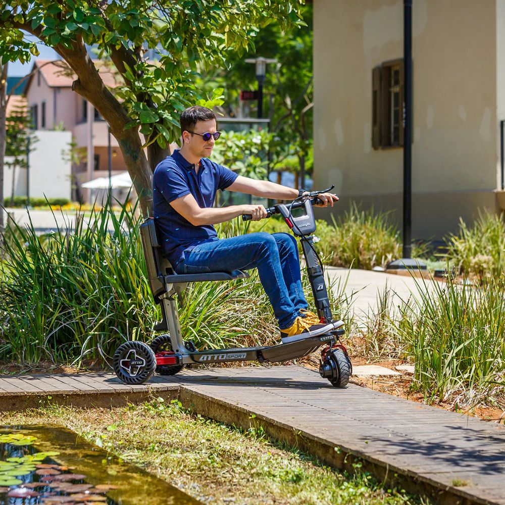 Movinglife ATTO Sport Portable Mobility Scooter Lifestyle