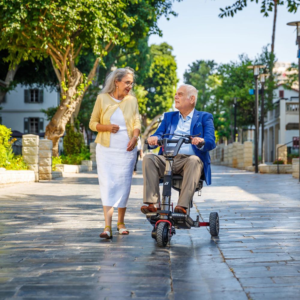 Movinglife ATTO Sport Portable Mobility Scooter Lifestyle