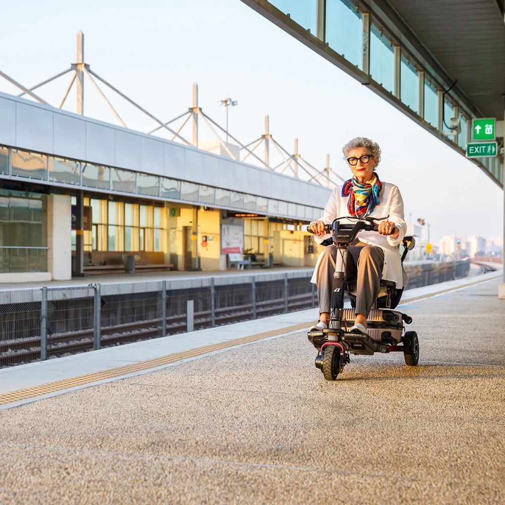 Movinglife ATTO Sport Portable Mobility Scooter Lifestyle