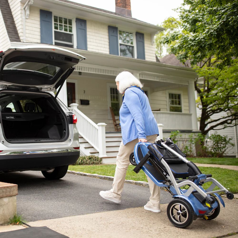 Journey So Lite® Ultra-Lightweight Folding Power Scooter Lifestyle